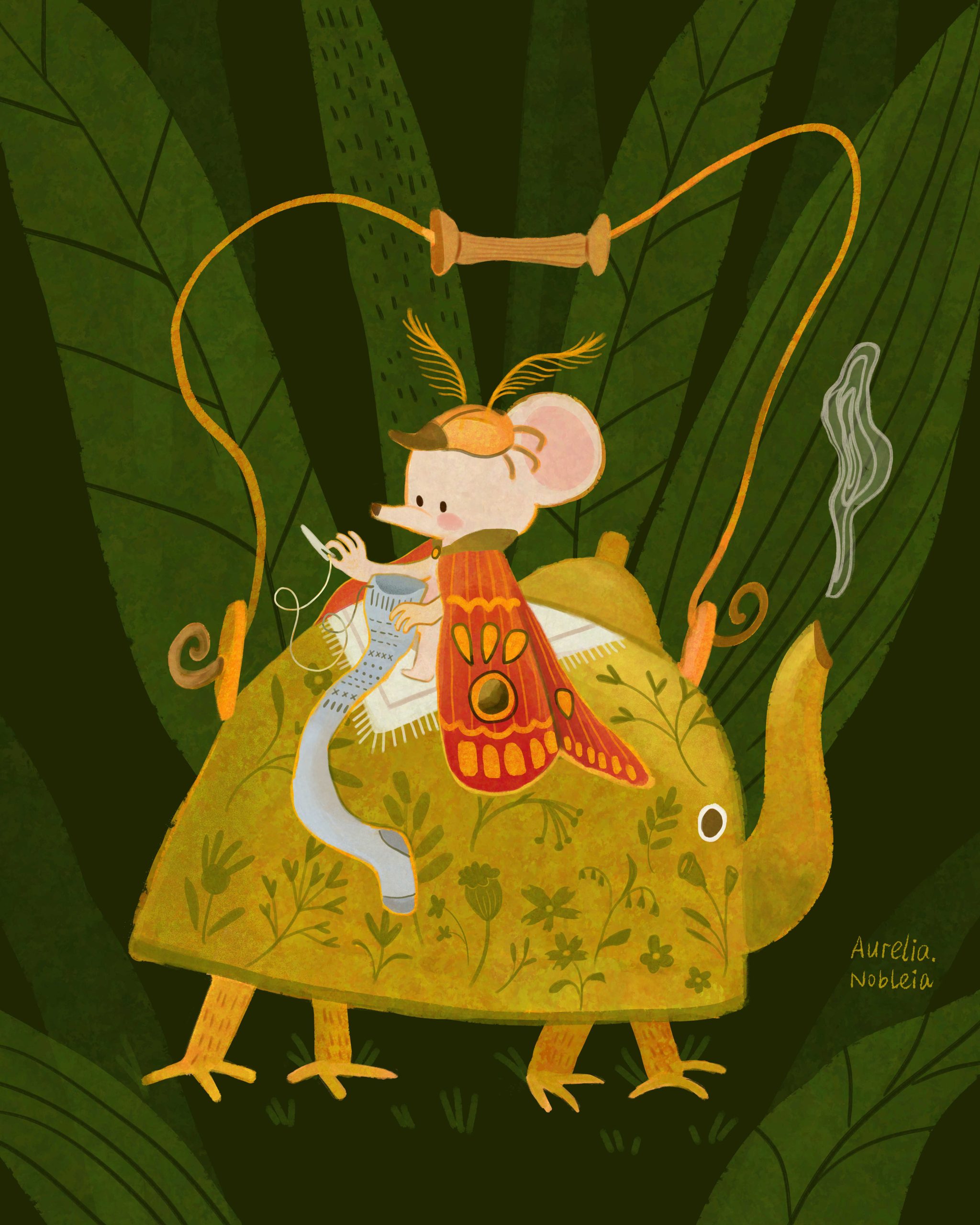 Mothmouse and Teapottoise Mothmouse and Teapottoise