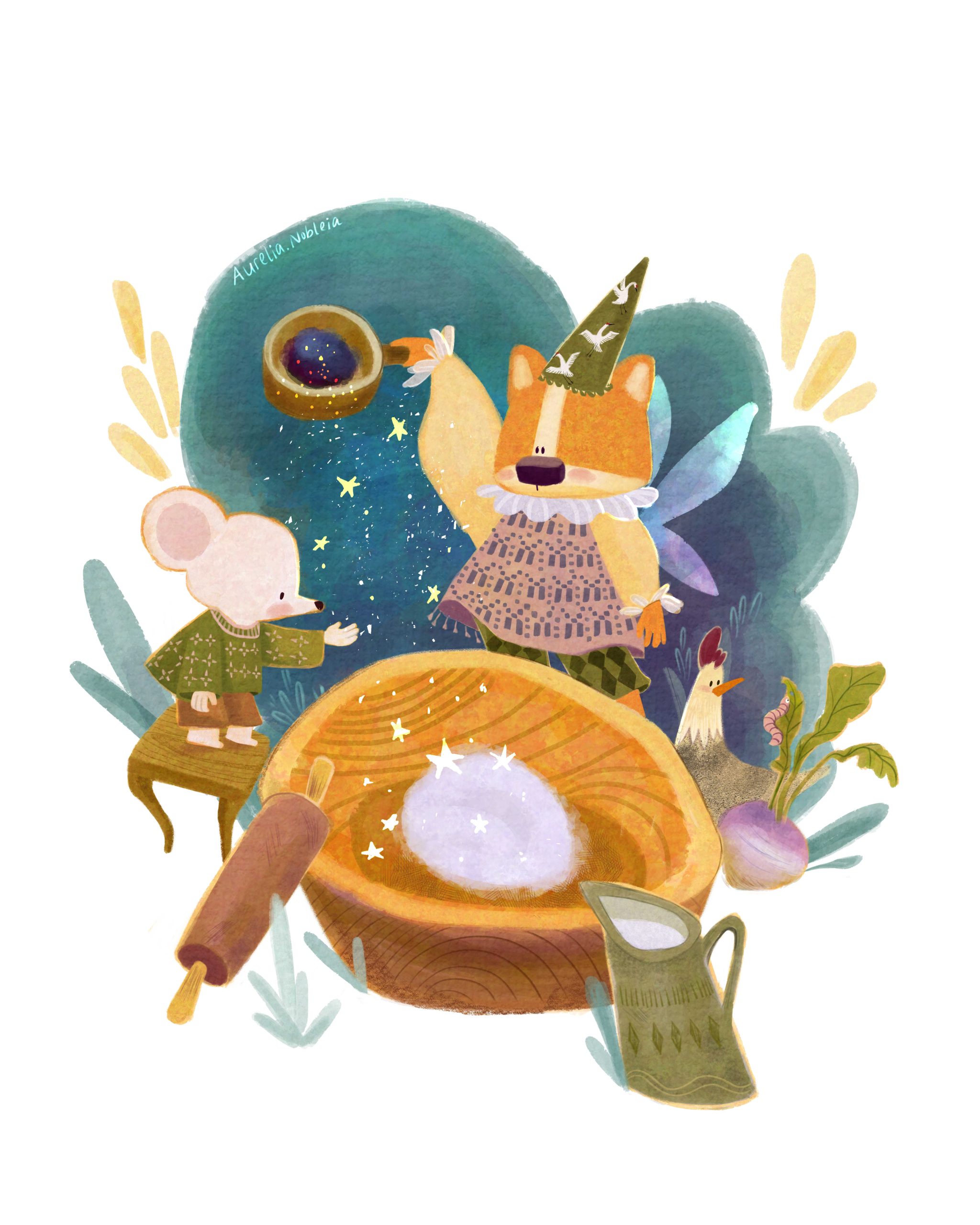 Mr. Corgi the Fairy Baker and the Magical Dough Mr. Corgi the Fairy Baker and the Magical Dough